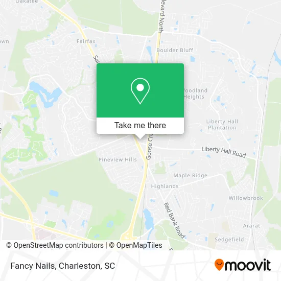 Fancy Nails map