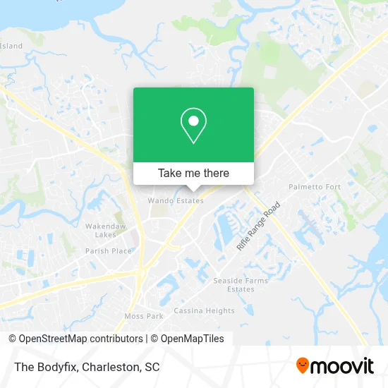 The Bodyfix map