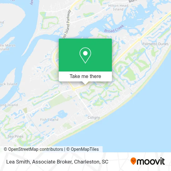 Lea Smith, Associate Broker map