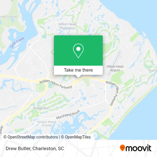 Drew Butler map