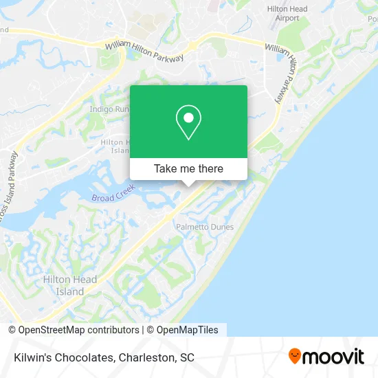 Kilwin's Chocolates map