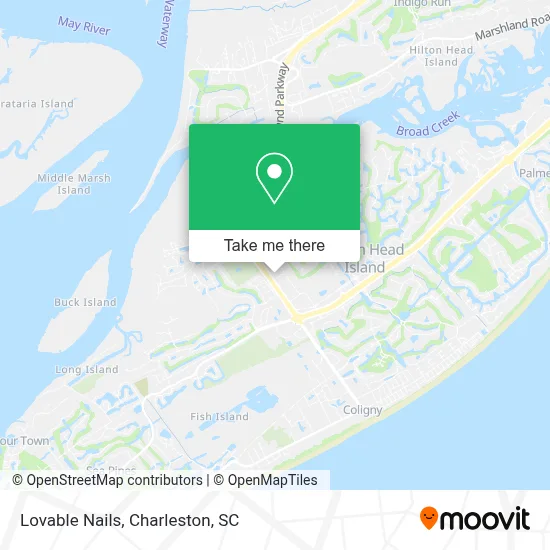 Lovable Nails map