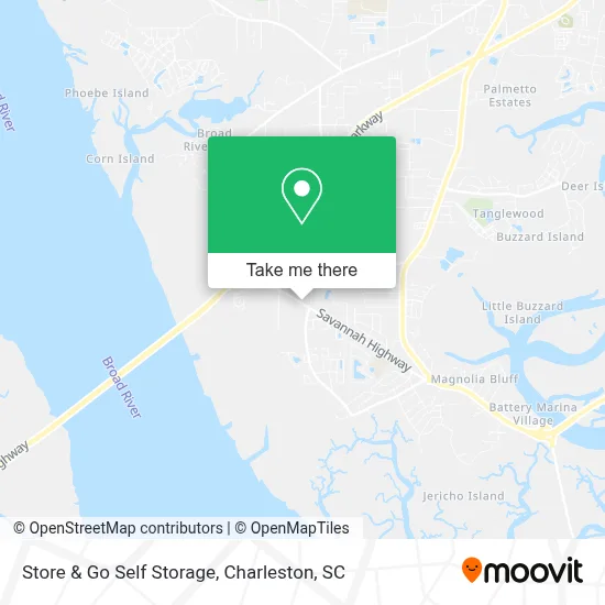 Store & Go Self Storage map