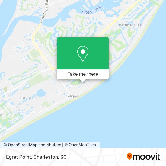 Egret Point map