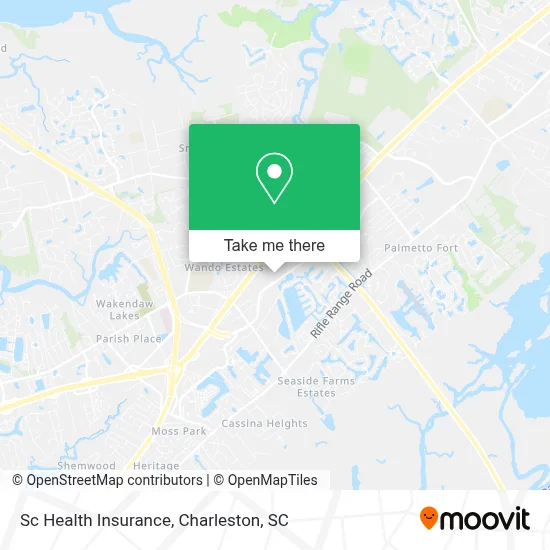 Sc Health Insurance map