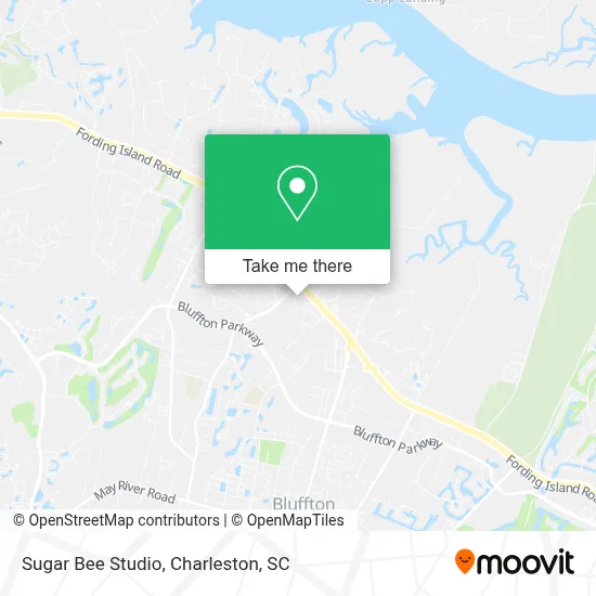 Sugar Bee Studio map
