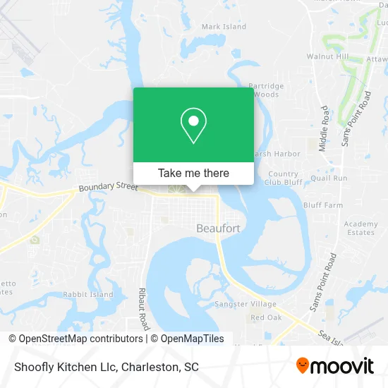 Shoofly Kitchen Llc map