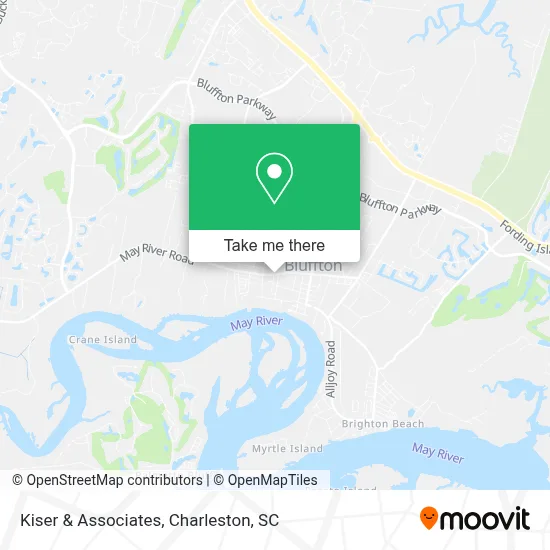 Kiser & Associates map