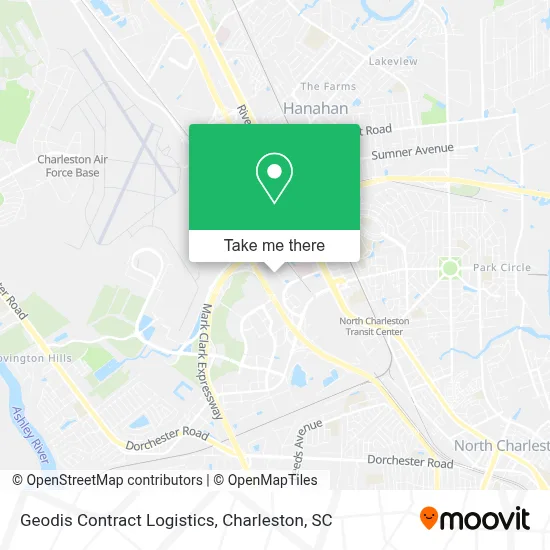 Geodis Contract Logistics map