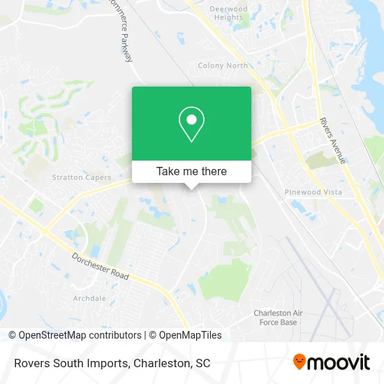 Rovers South Imports map
