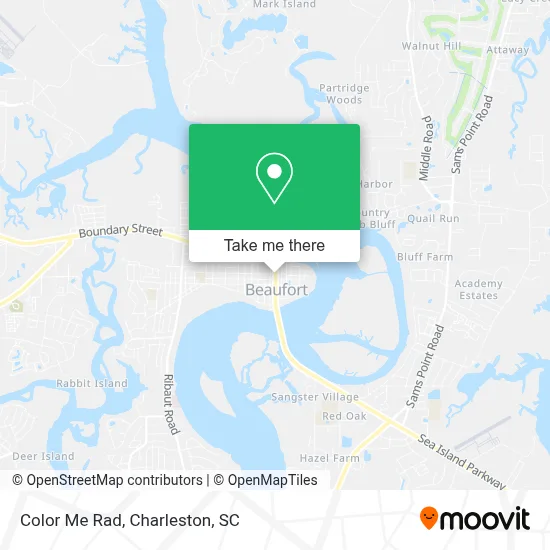 Color Me Rad map