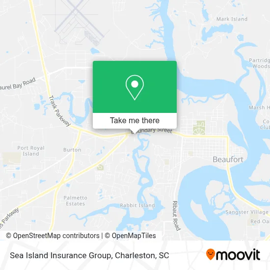 Sea Island Insurance Group map