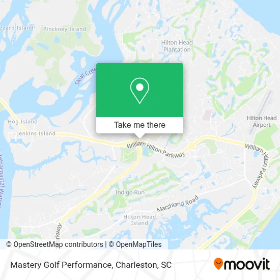 Mastery Golf Performance map