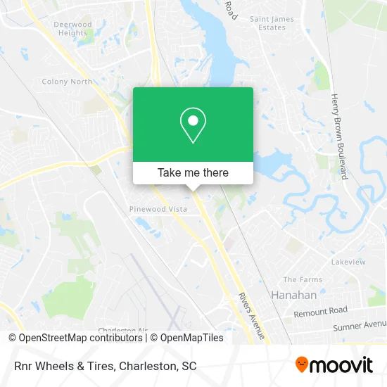 Rnr Wheels & Tires map