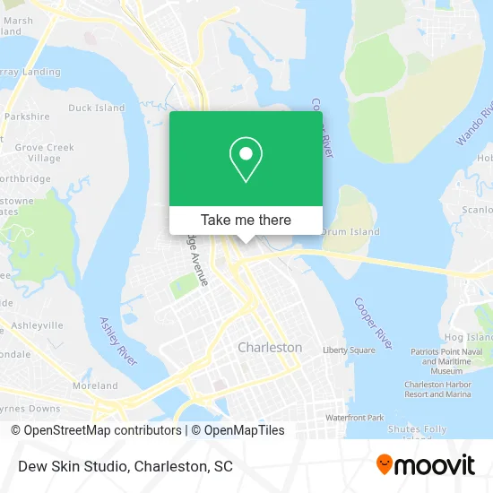 Dew Skin Studio map