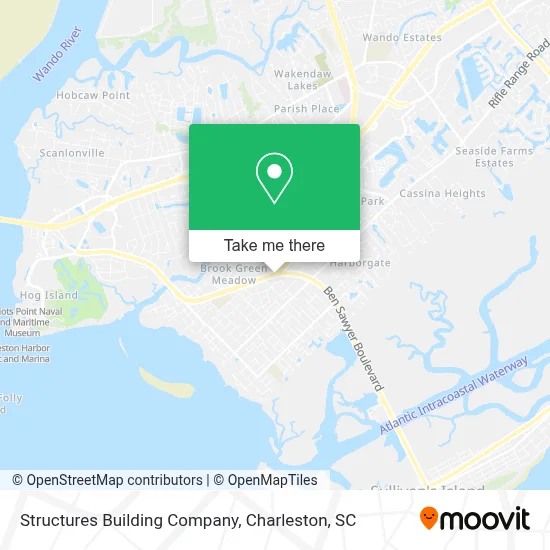 Structures Building Company map