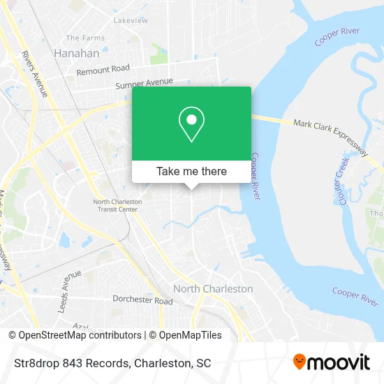 Str8drop 843 Records map