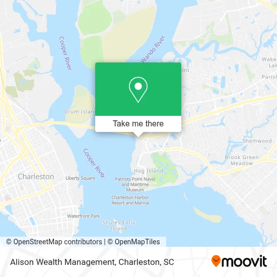 Alison Wealth Management map