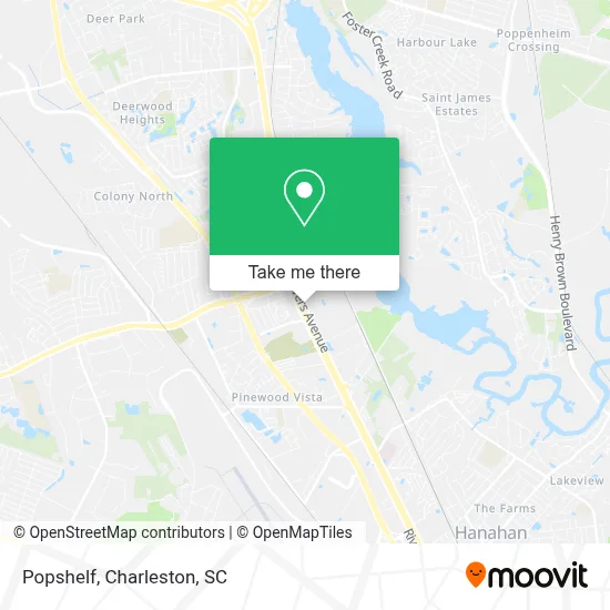 Popshelf map