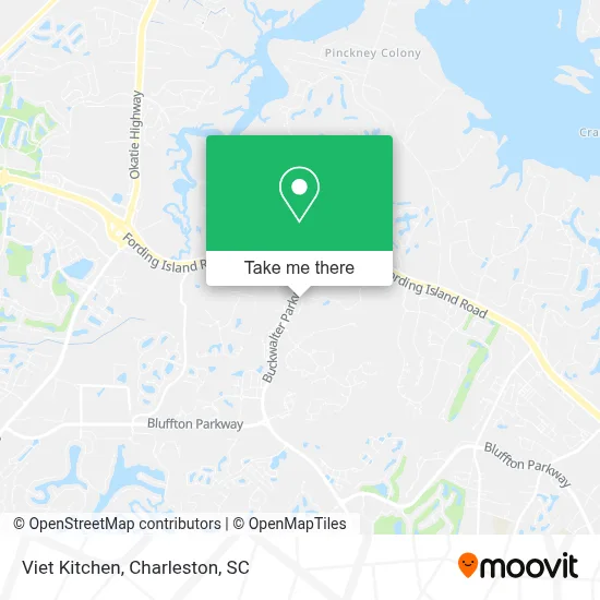 Viet Kitchen map