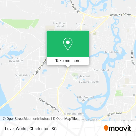 Level Works map