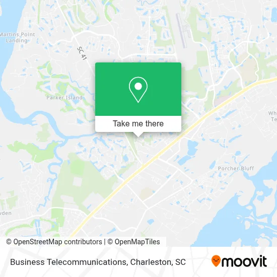 Business Telecommunications map