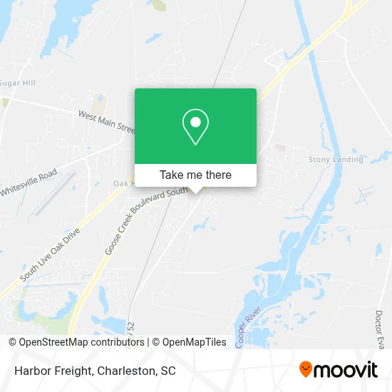 Harbor Freight map