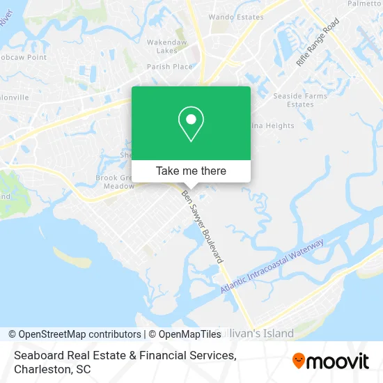 Seaboard Real Estate & Financial Services map