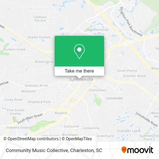 Community Music Collective map