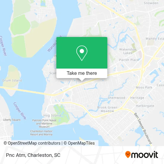 Pnc Atm map