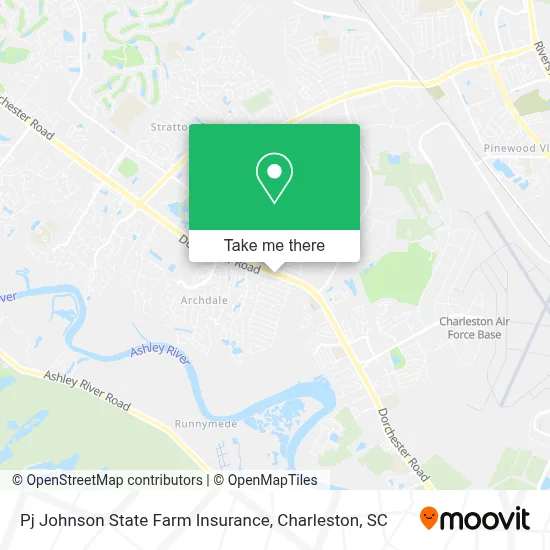 Pj Johnson State Farm Insurance map
