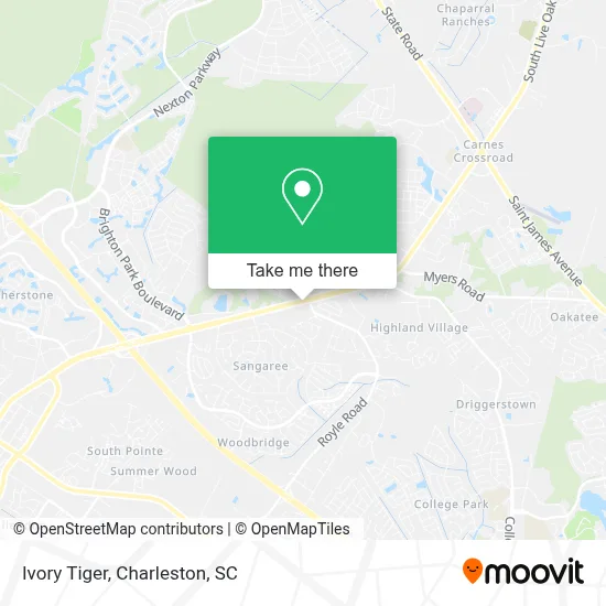 Ivory Tiger map