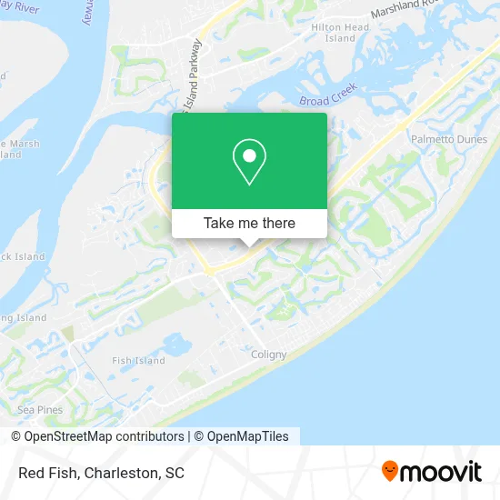 Red Fish map