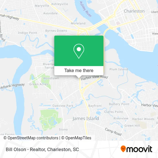 Bill Olson - Realtor map