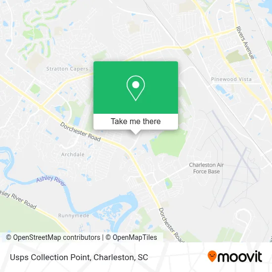 Usps Collection Point map