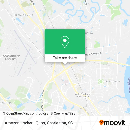Amazon Locker - Quan map