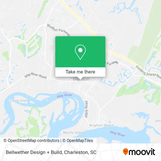 Bellwether Design + Build map