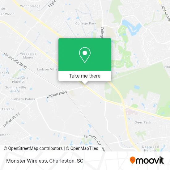 Monster Wireless map