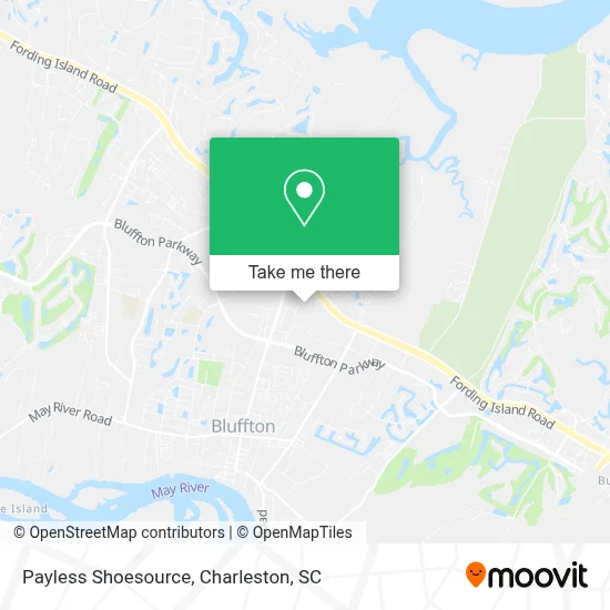 Payless Shoesource map