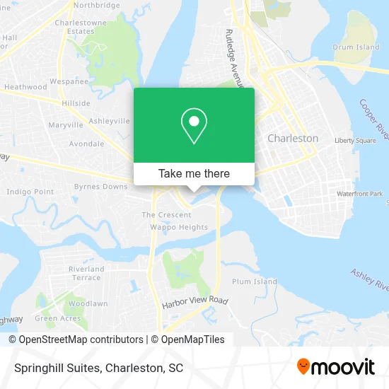 Springhill Suites map