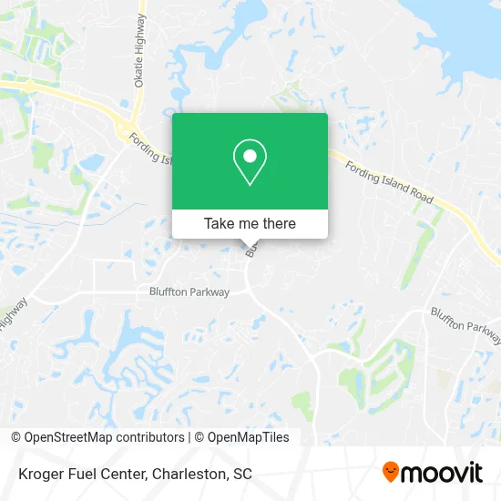 Kroger Fuel Center map
