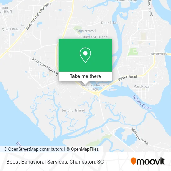 Boost Behavioral Services map