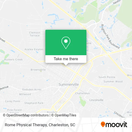 Rome Physical Therapy map