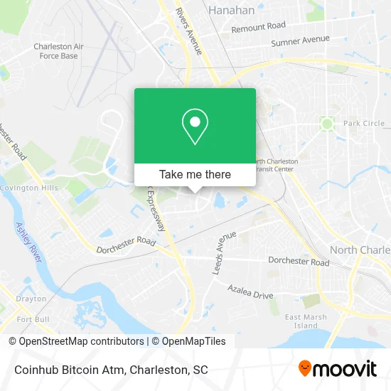 Coinhub Bitcoin Atm map