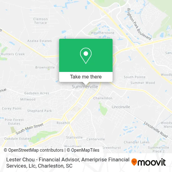 Lester Chou - Financial Advisor, Ameriprise Financial Services, Llc map