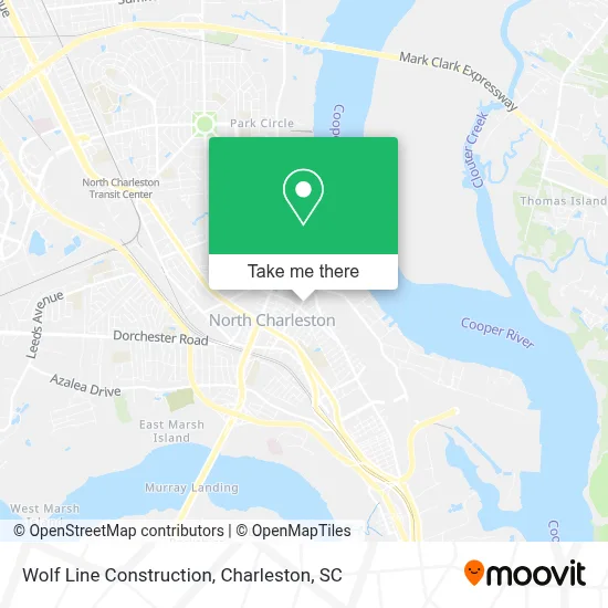 Wolf Line Construction map