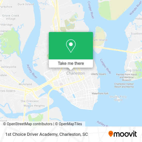 1st Choice Driver Academy map