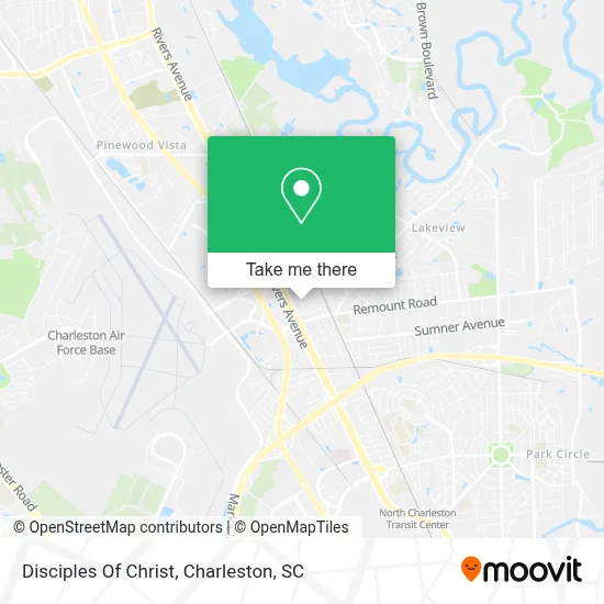 Disciples Of Christ map