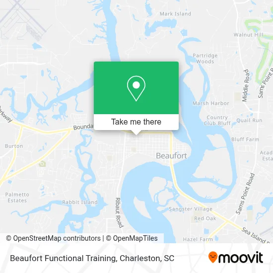 Beaufort Functional Training map