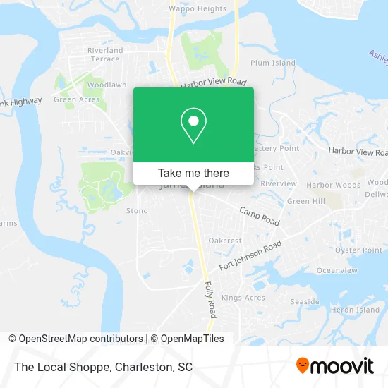 The Local Shoppe map